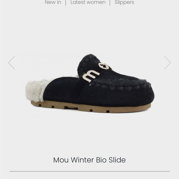 Mou Shoes - Mou Winter Bio Slide Slippers